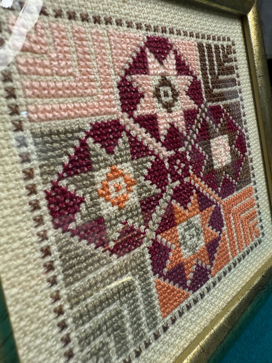 Hand-stitched Tatreez Wall Decor