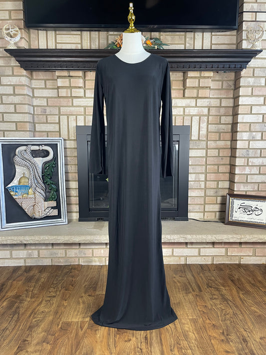 Plain long sleeve underdress (slip)