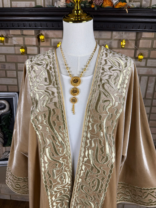 Velvet Cappuccino Calligraphy Besht