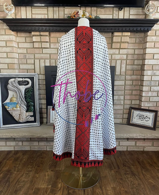 Kuffiyeh Tatreez Cloak