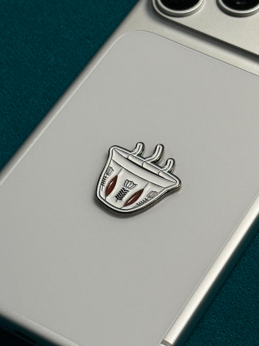 Folkloric Symbols Metal Sticker