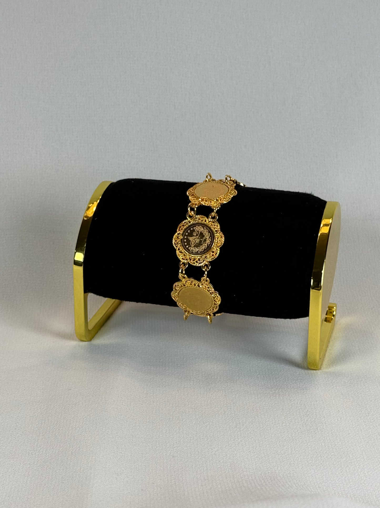 Golden Coin "Lira" Bracelet
