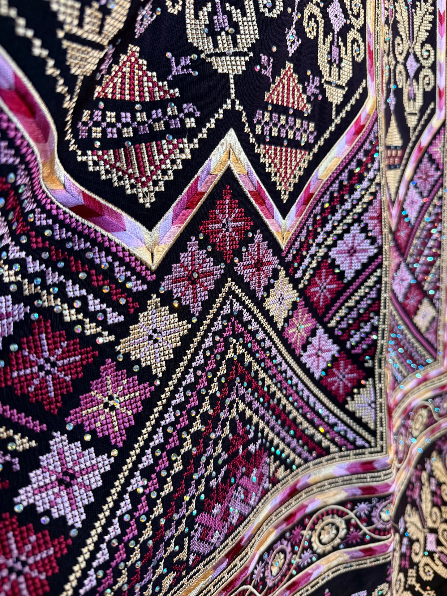 Dark Purple Nablus Thobe