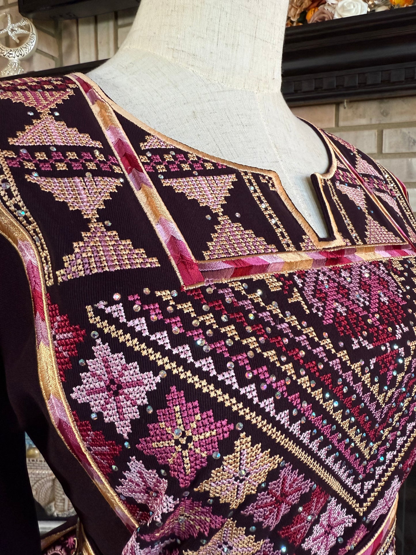 Dark Purple Nablus Thobe