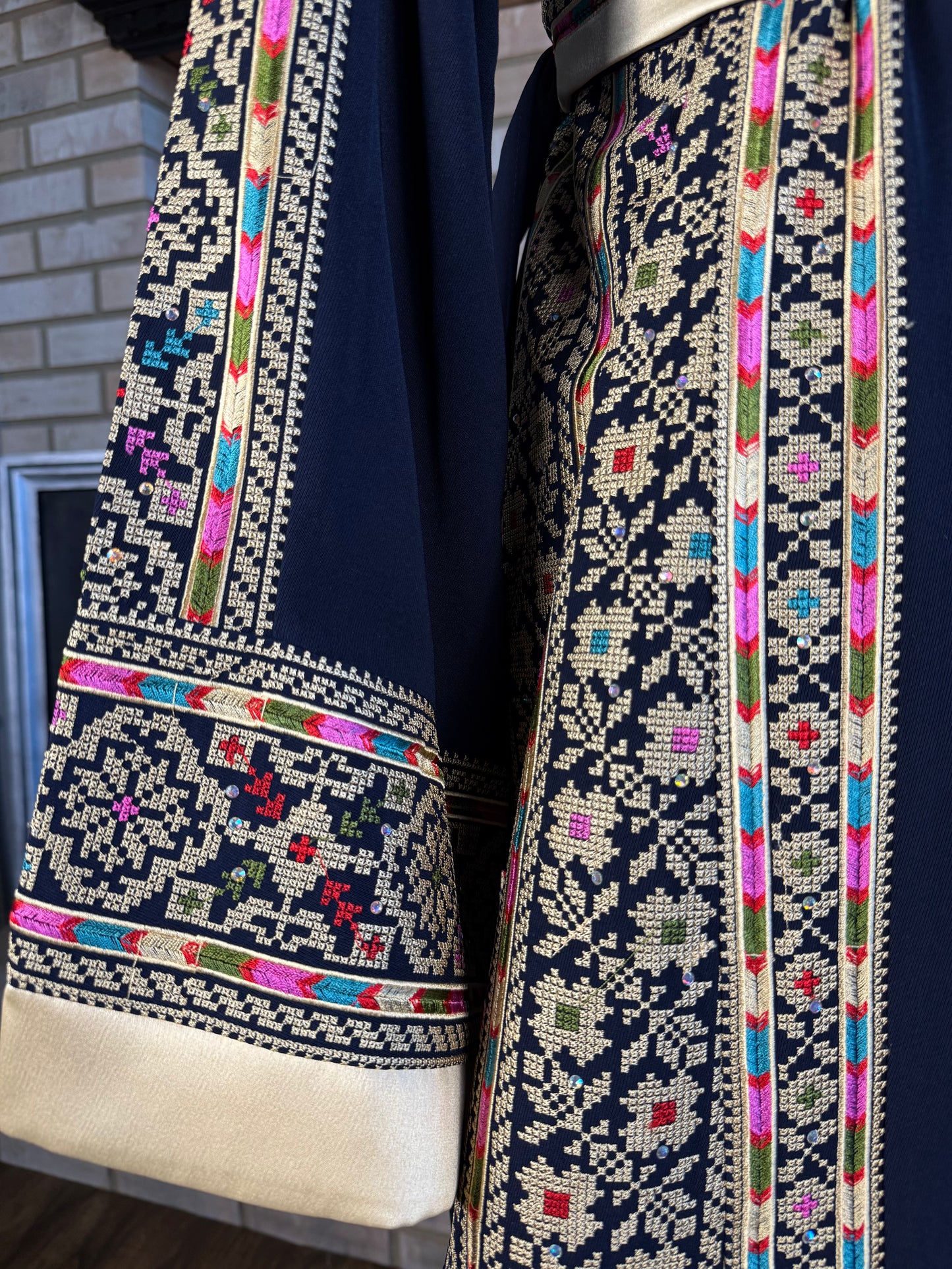 Navy Blue Queen's Thobe