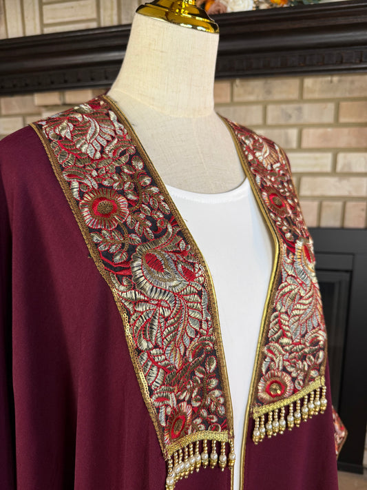 Burgundy Pattern Besht