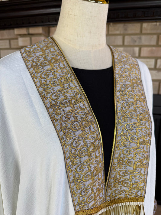 White/Gold Calligraphy Besht