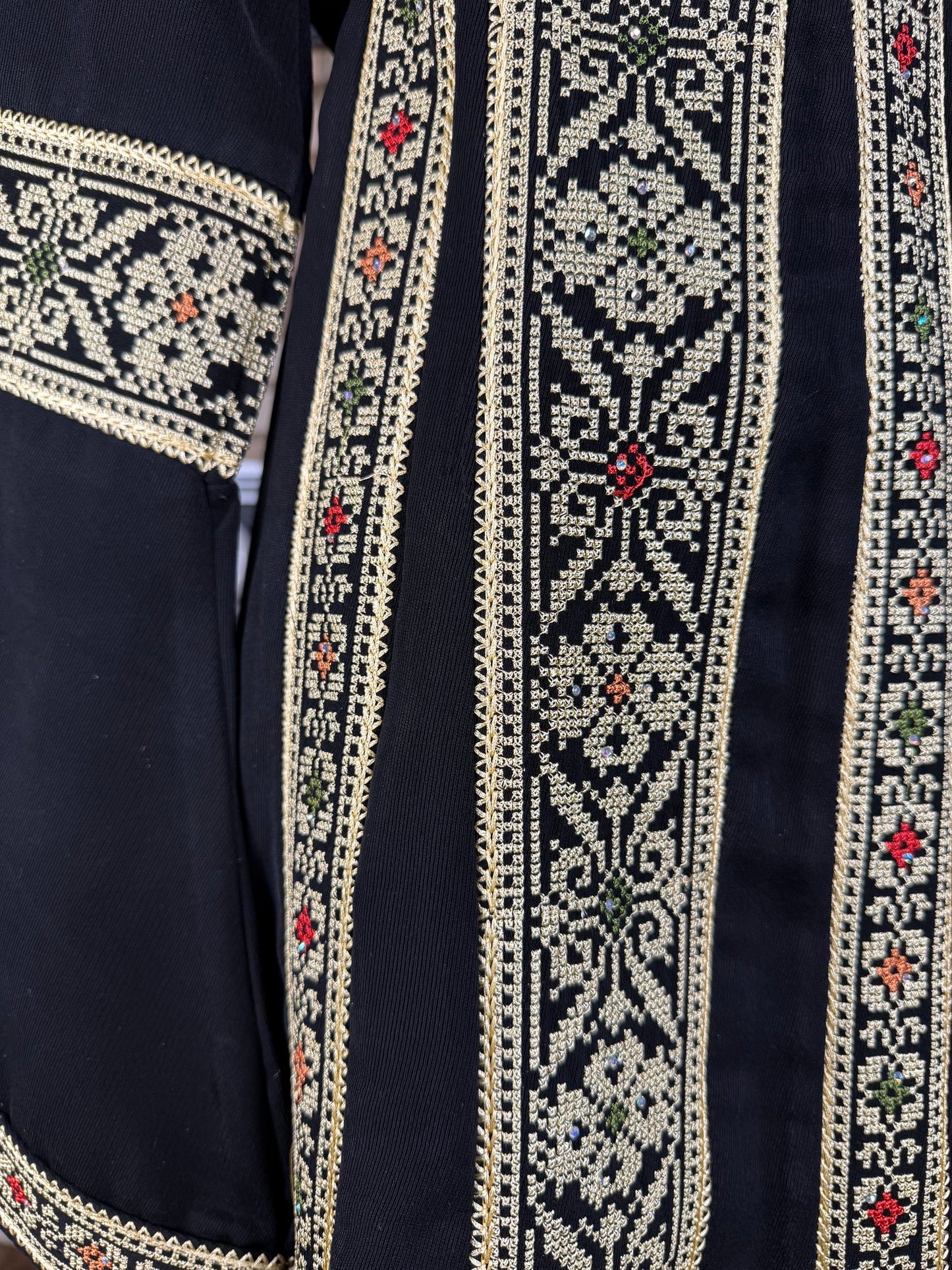 Black/Wheat Jerusalem Thobe