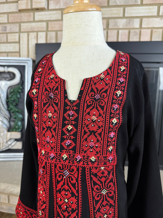 Kids Black Traditional Thobe