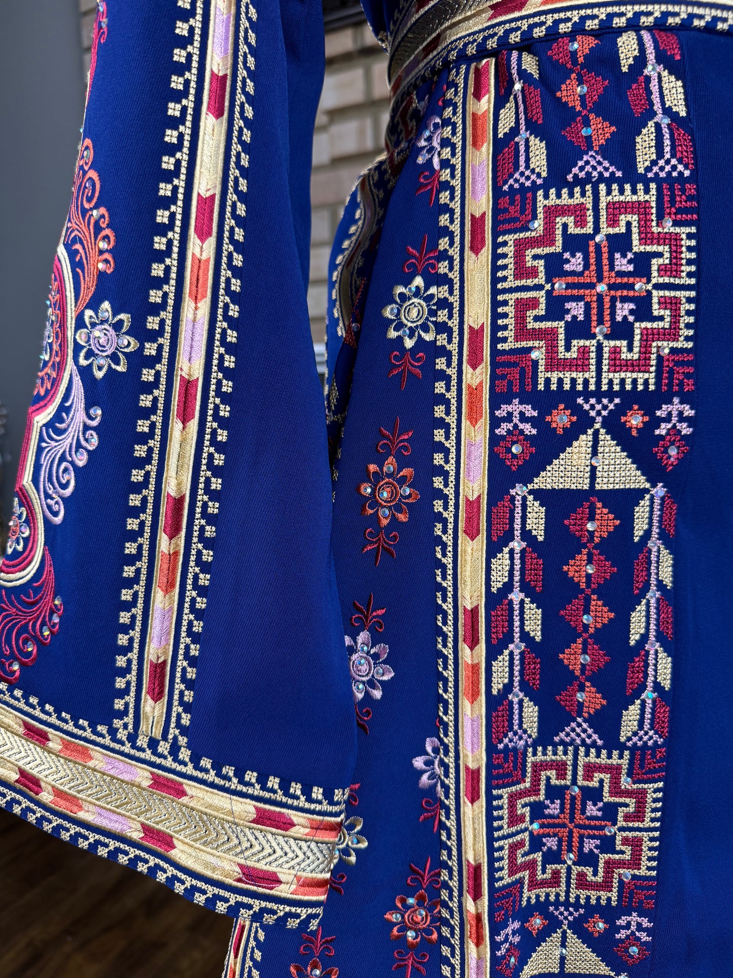Blue Nuseirat Thobe