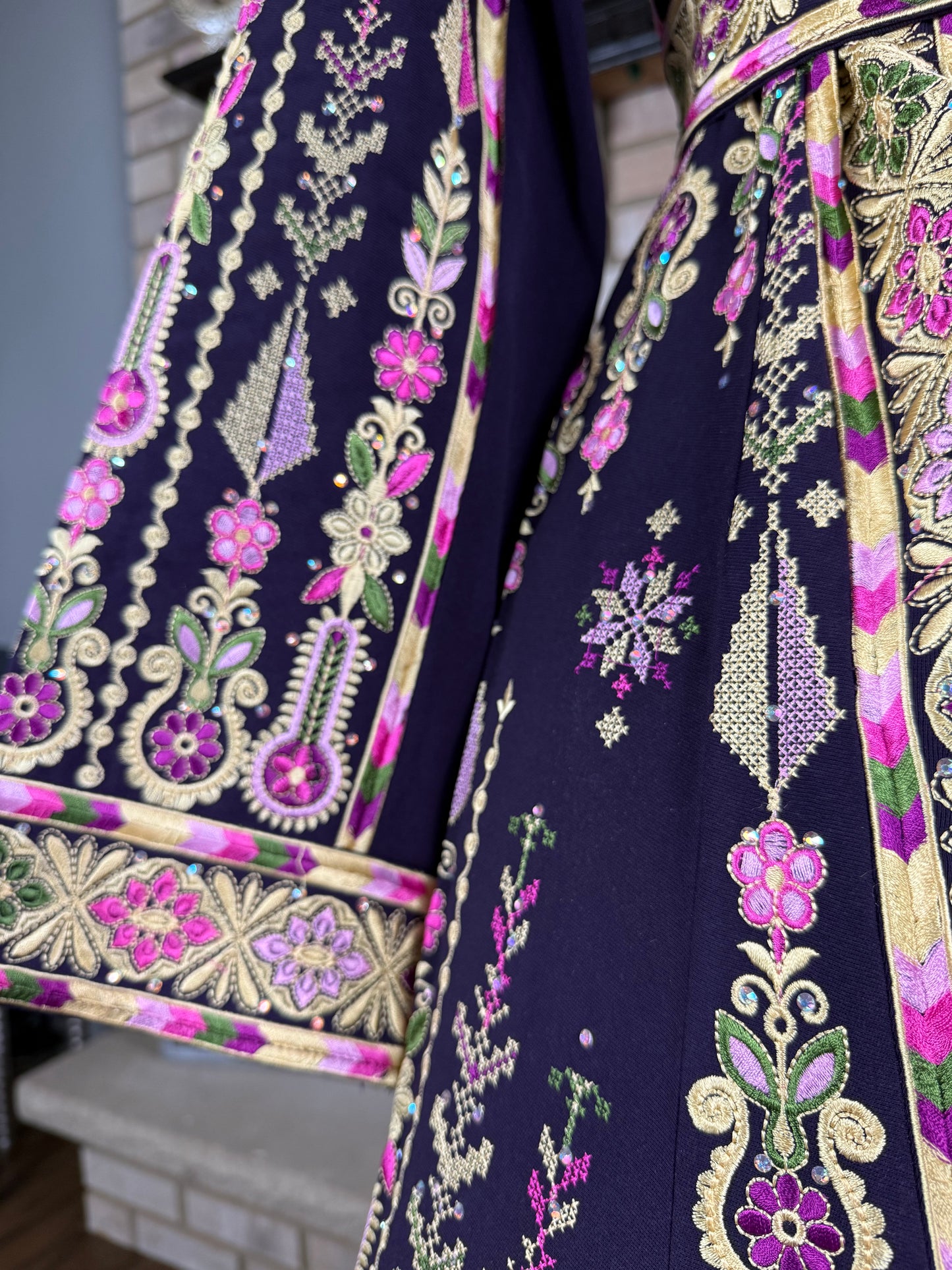 Dark Purple Jenin's Bride Thobe
