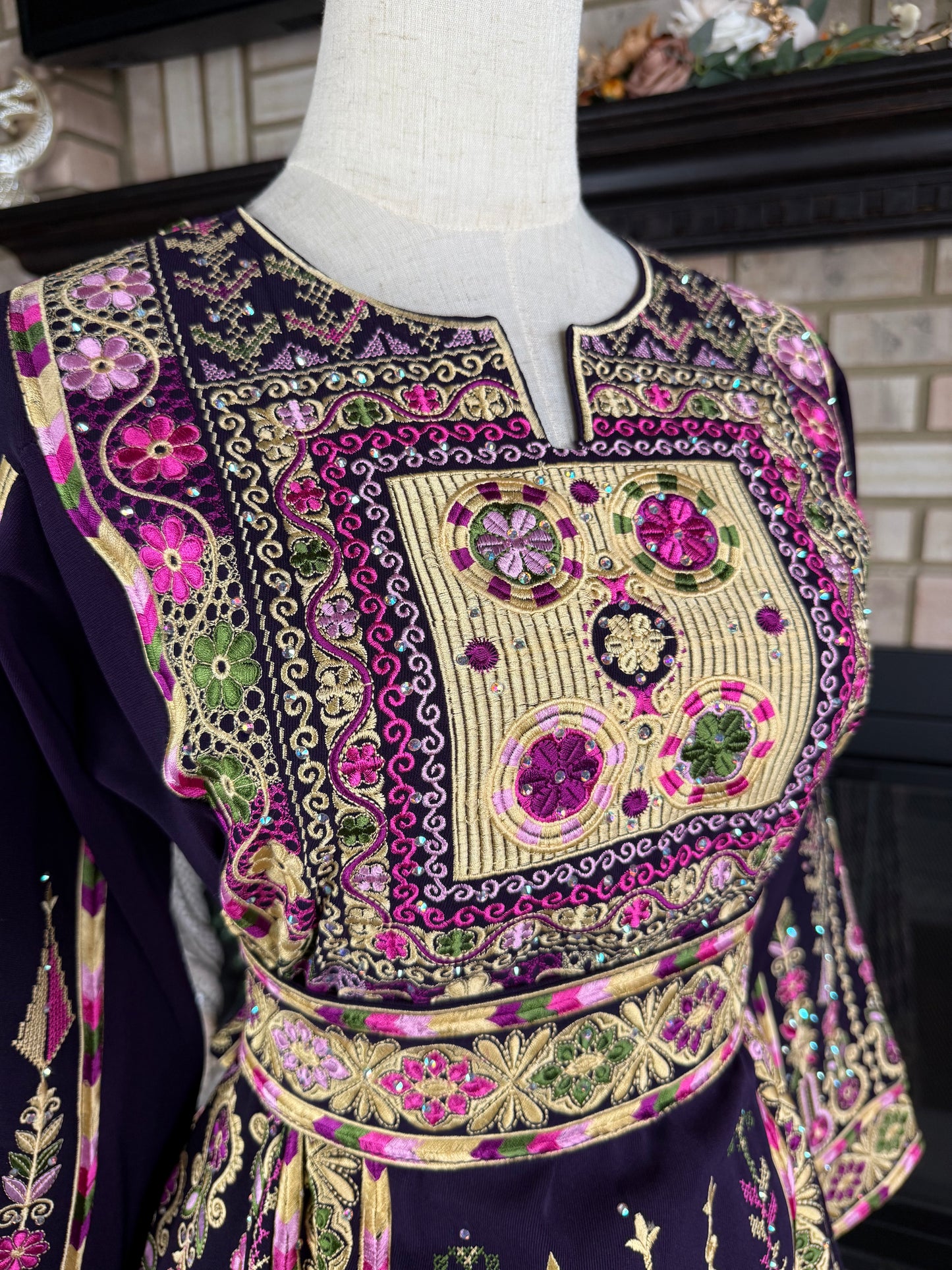 Dark Purple Jenin's Bride Thobe
