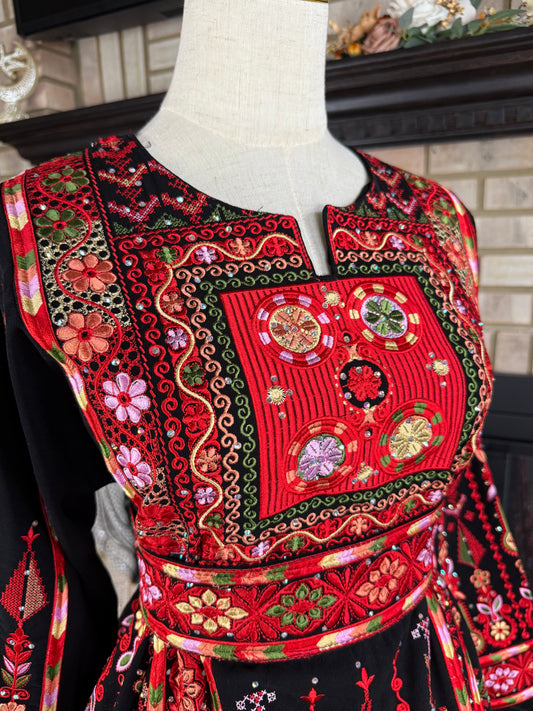 Black Jenin's Bride Thobe