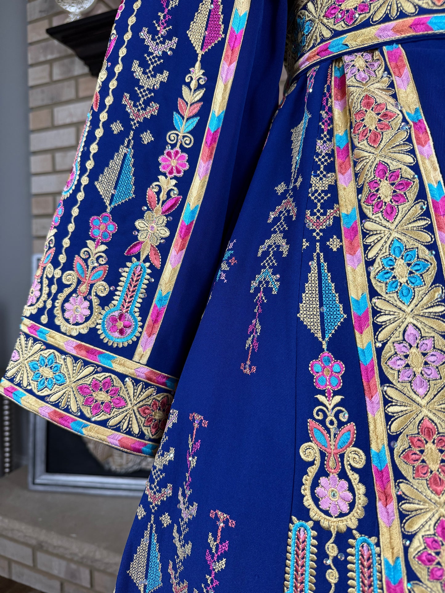 Blue Jenin's Bride Thobe