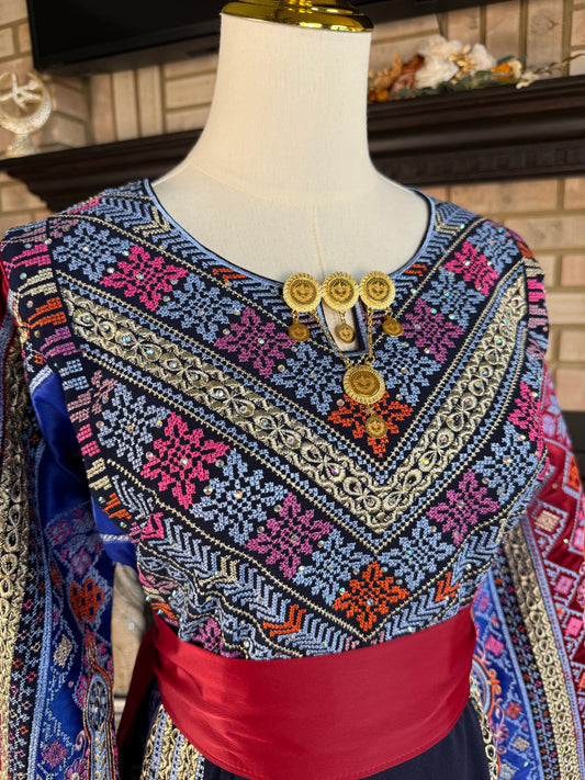 Navy Blue Tiberias Thobe