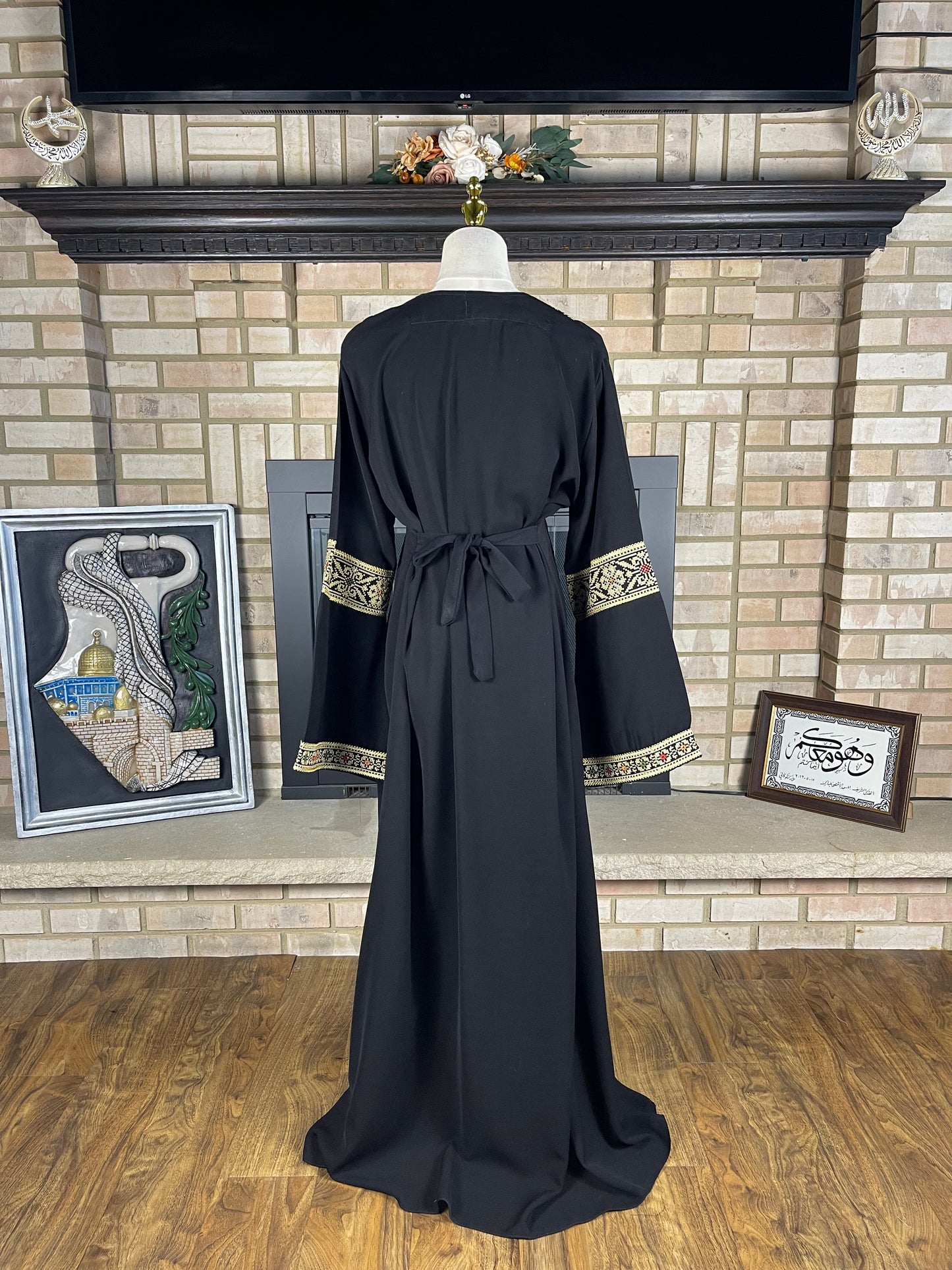 Black/Wheat Jerusalem Thobe