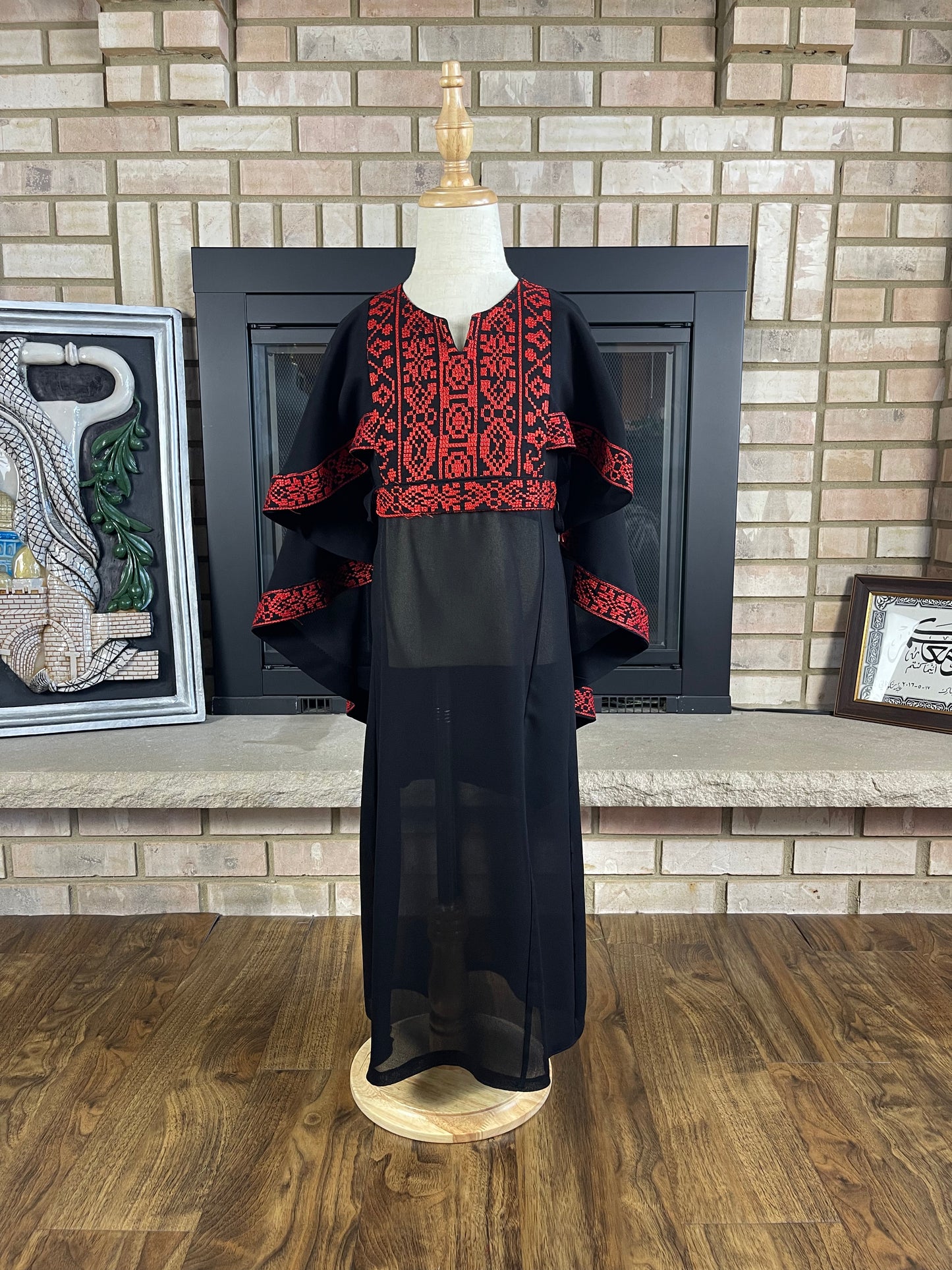 Kids Butterfly Embroidered Dress