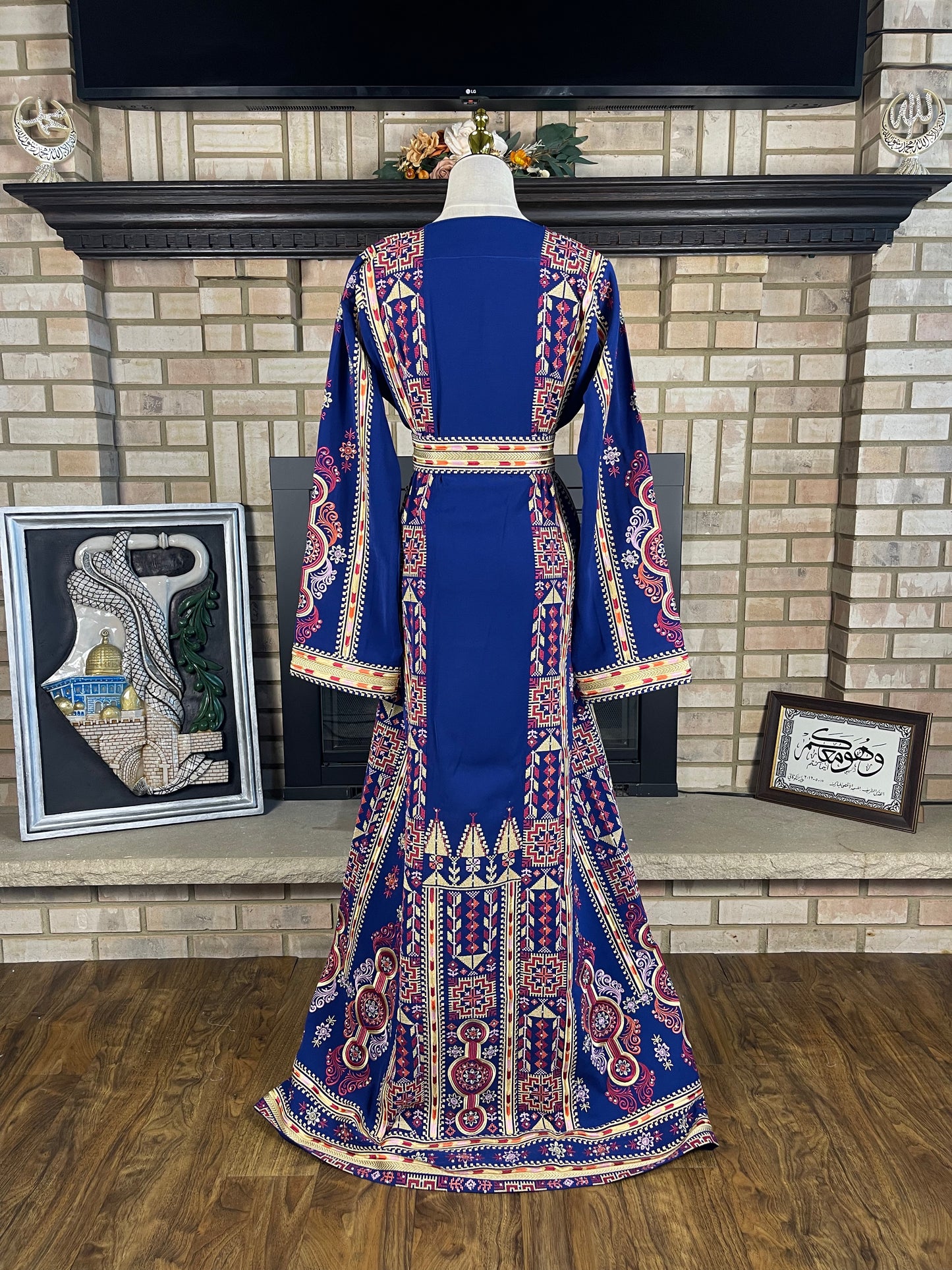 Blue Nuseirat Thobe