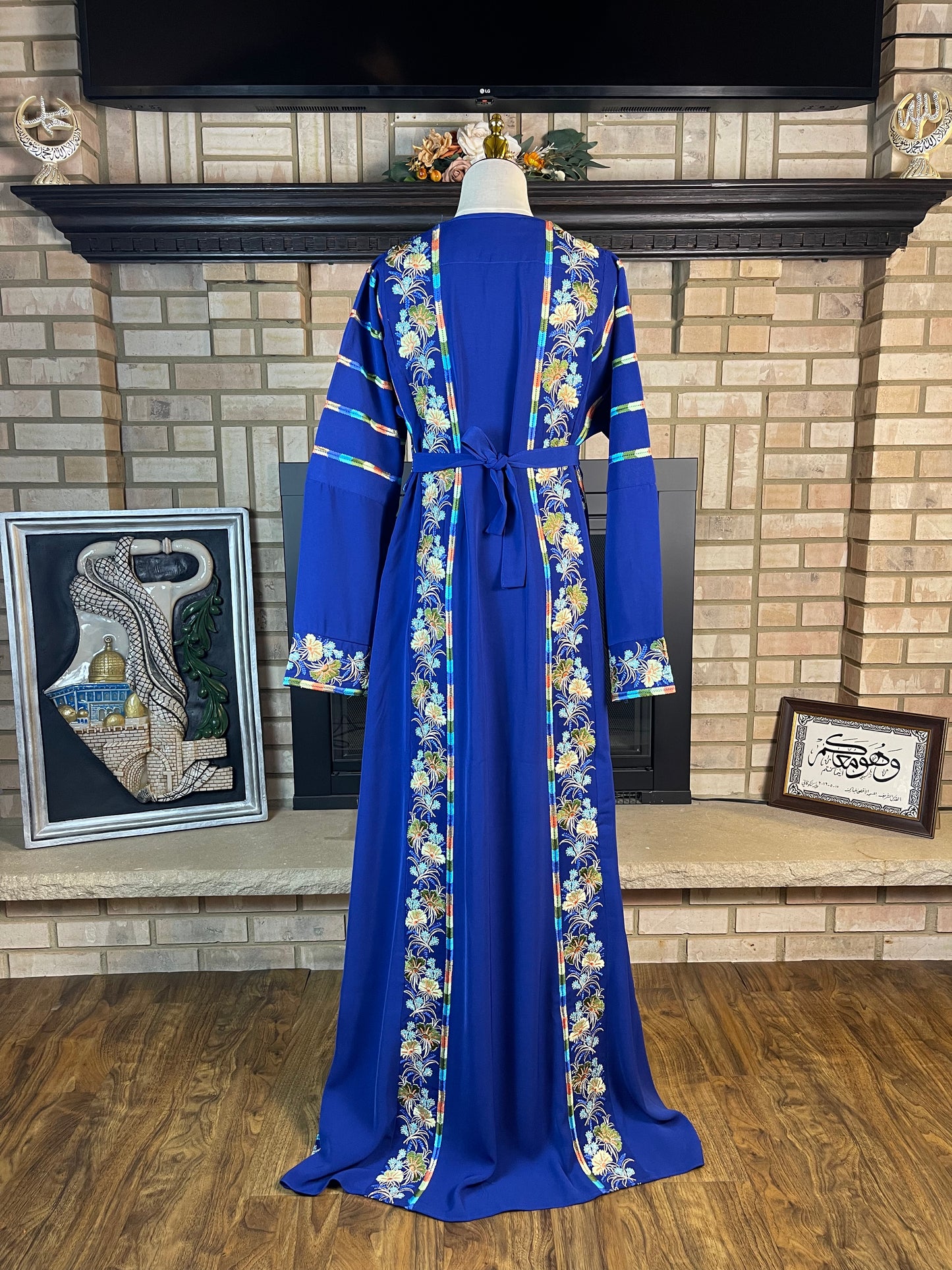Blue Salfit Thobe