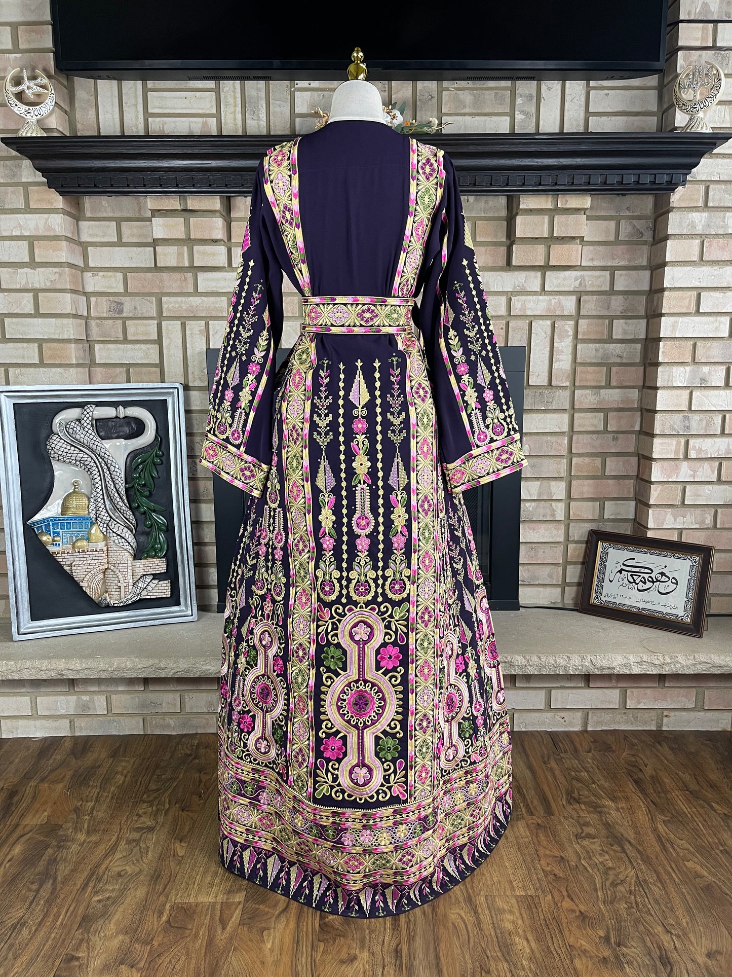 Dark Purple Jenin's Bride Thobe