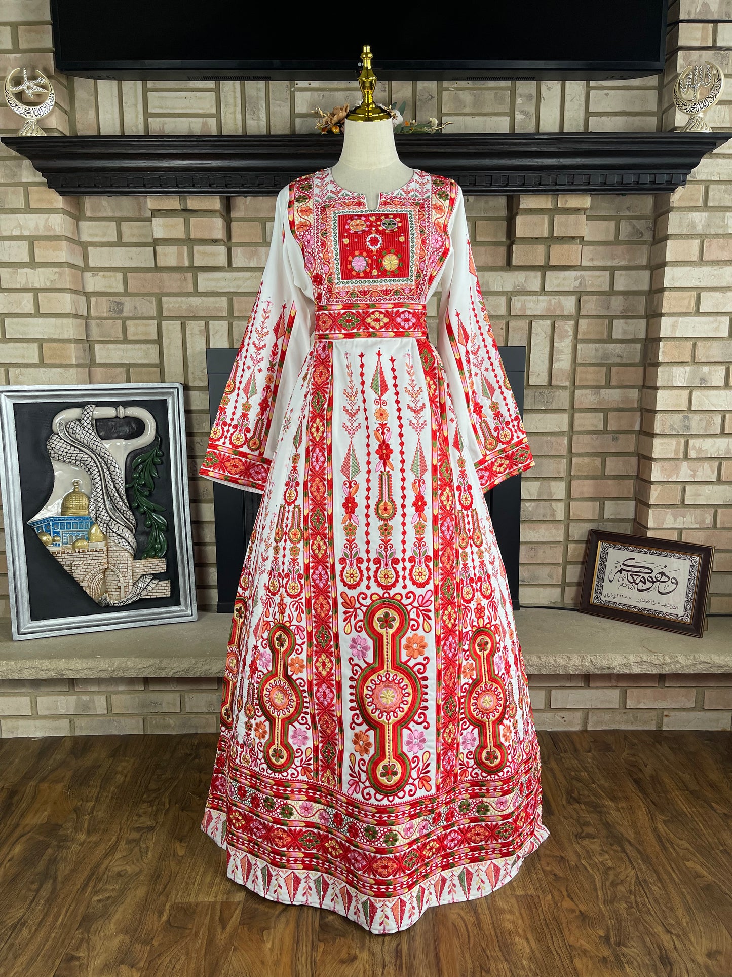 White Jenin's Bride Thobe