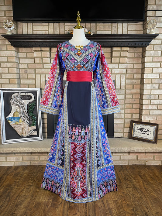 Navy Blue Tiberias Thobe