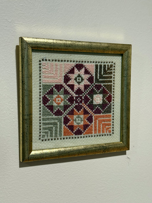 Hand-stitched Tatreez Wall Decor