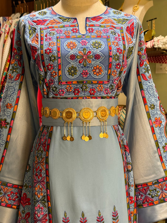 Traditional Golden Coin "Lira" Belt