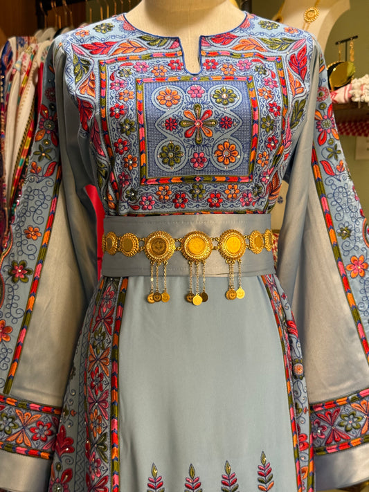 Traditional Golden Coin "Lira" Belt