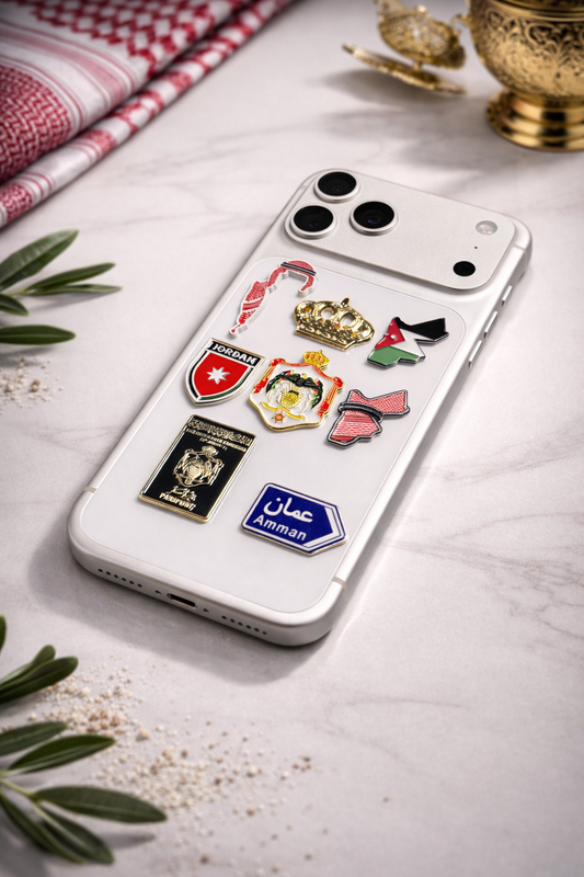 Jordan Metal Sticker