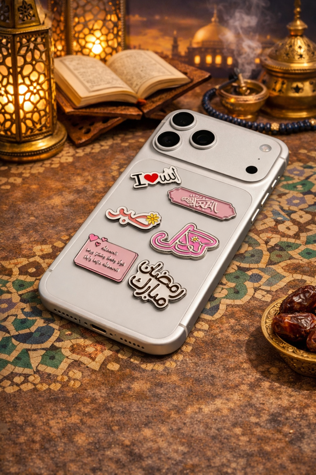 Islamic Metal Sticker