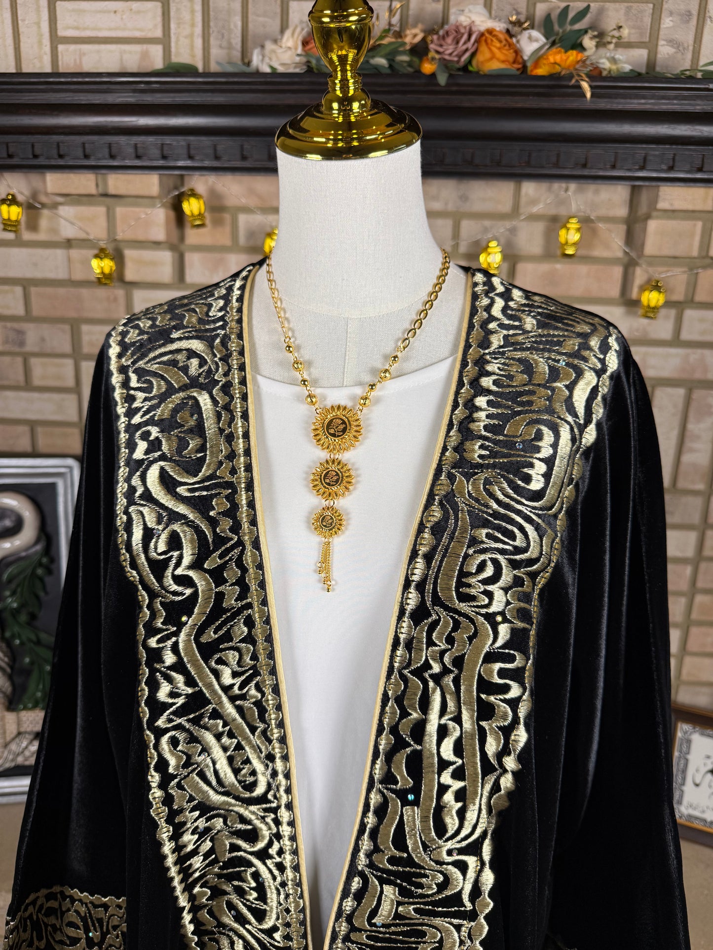 Velvet Black Calligraphy Besht