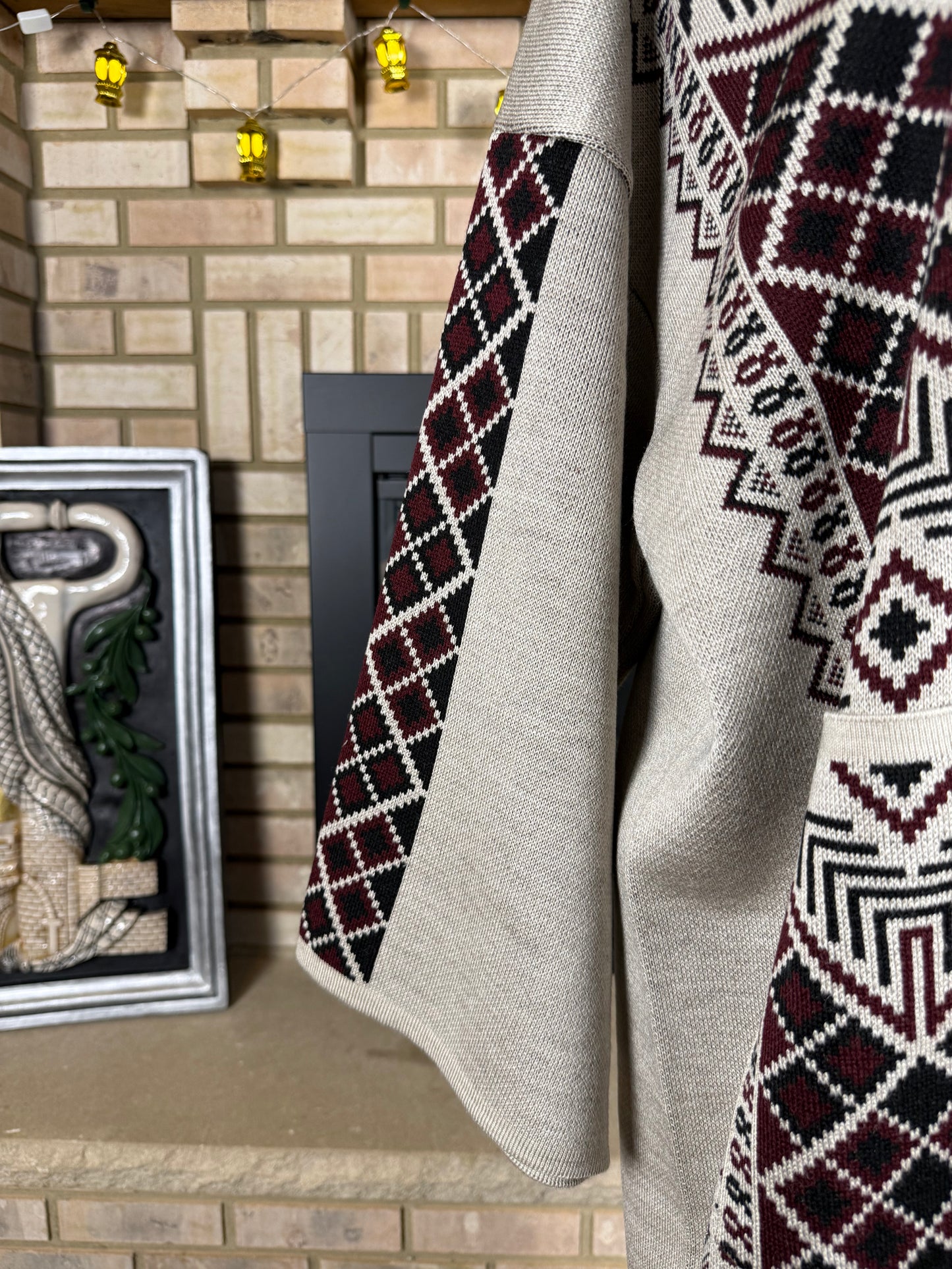 Light Grey Wool Besht