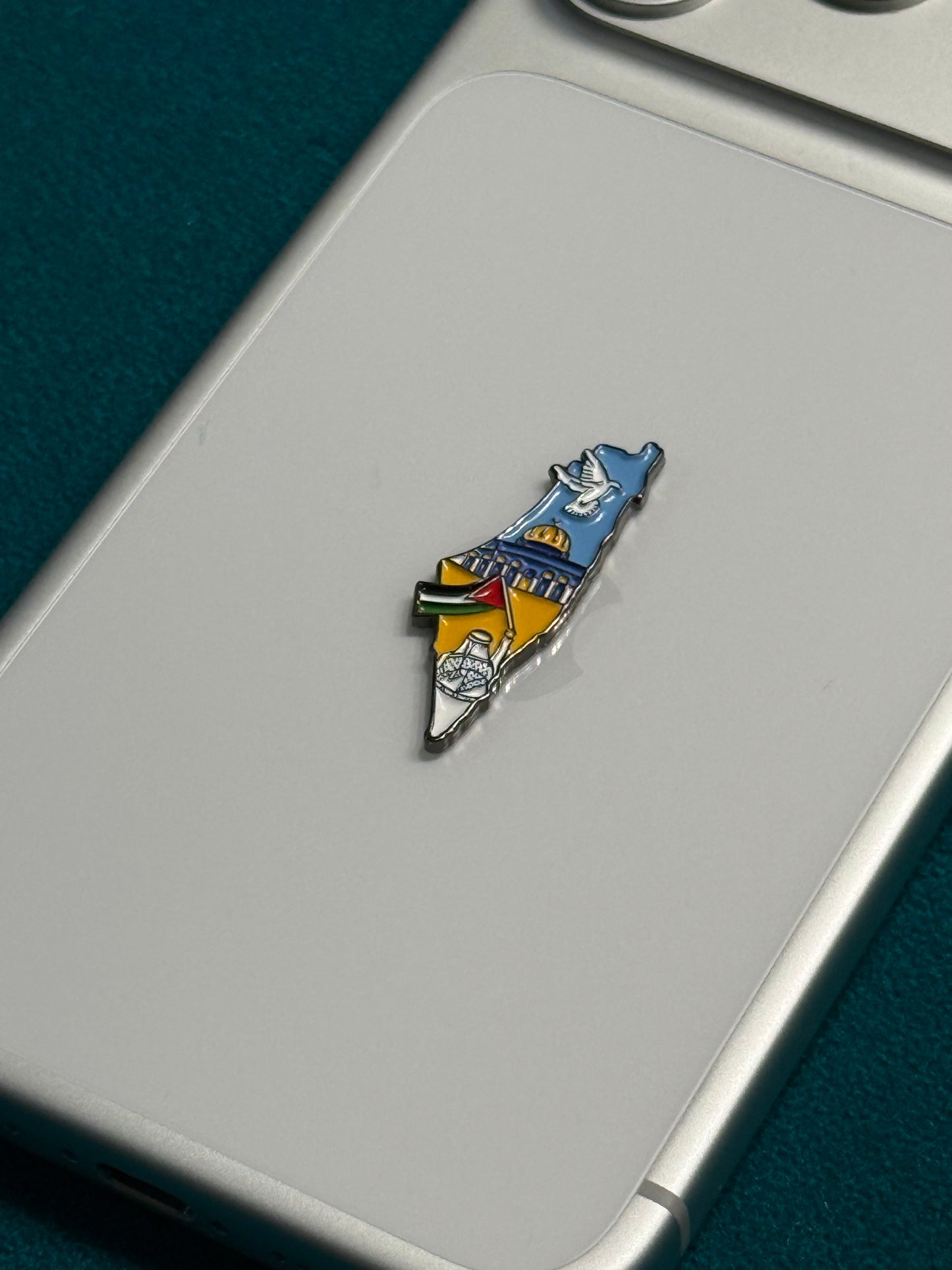 Palestine Metal Sticker