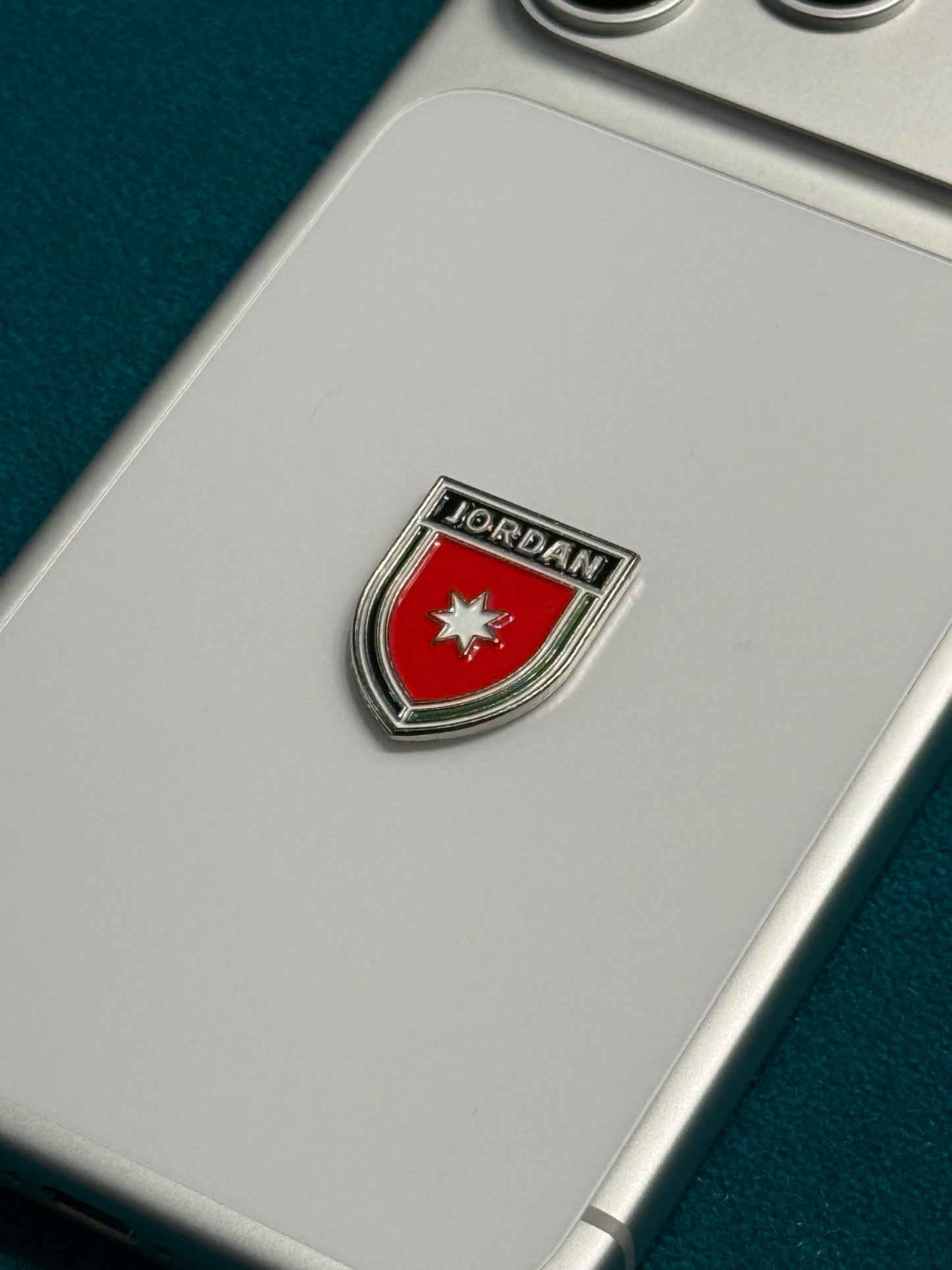 Jordan Metal Sticker