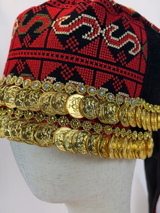 Golden Coin "Lira" hat (Waqah)