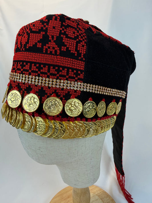Small Size Golden Coin "Lira" hat (Waqah)