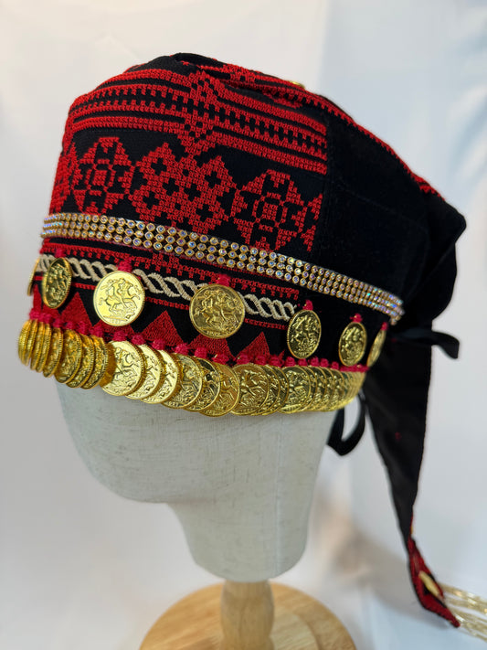 Small Size Golden Coin "Lira" hat (Waqah)