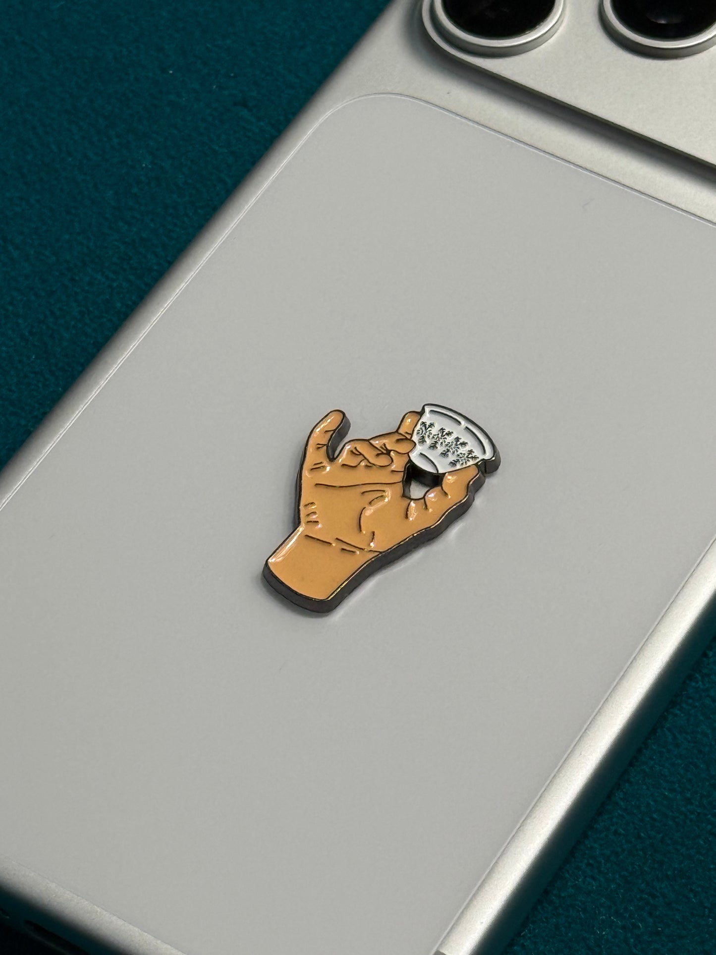 Folkloric Symbols Metal Sticker