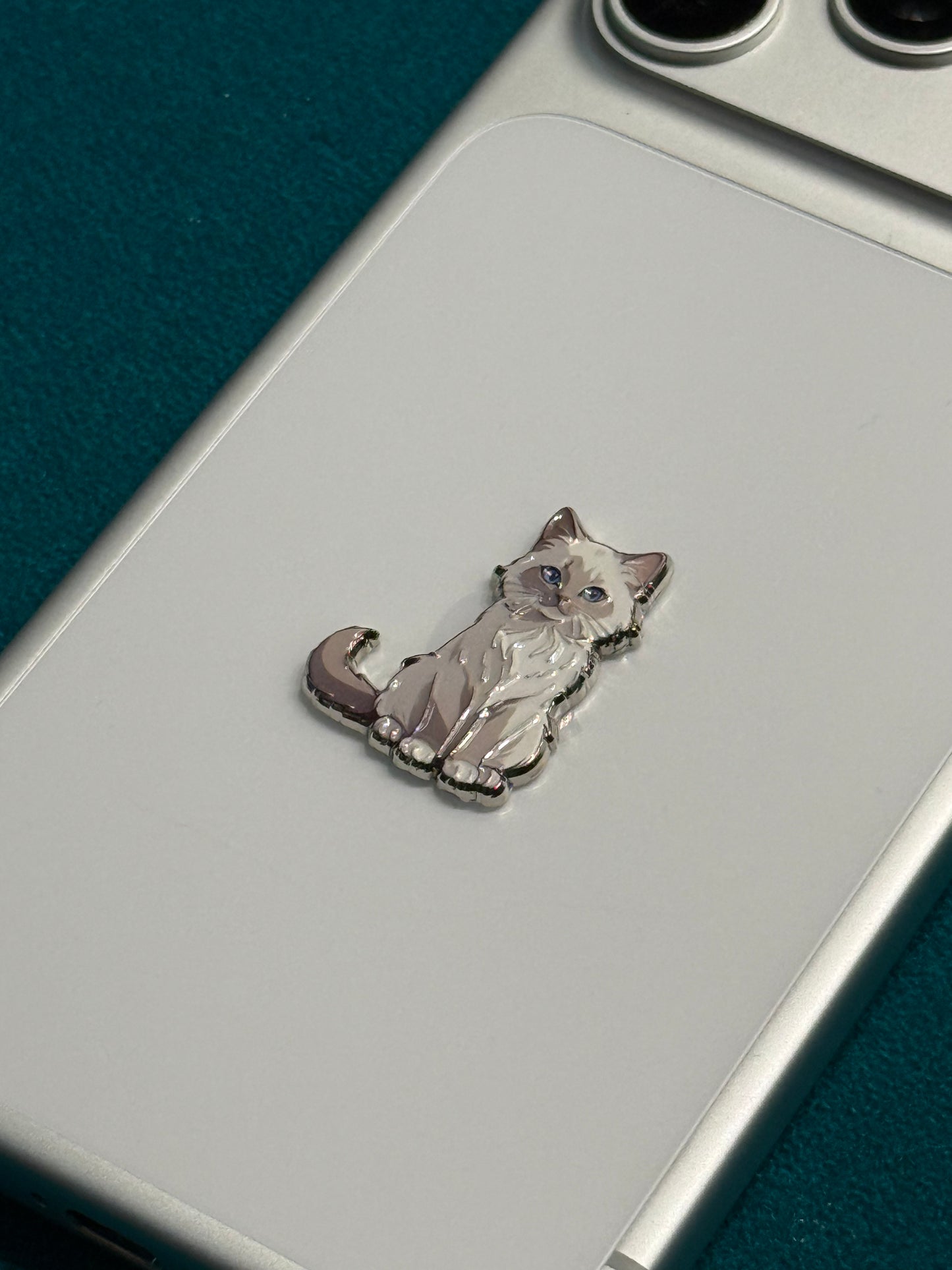 Cartoon Metal Sticker