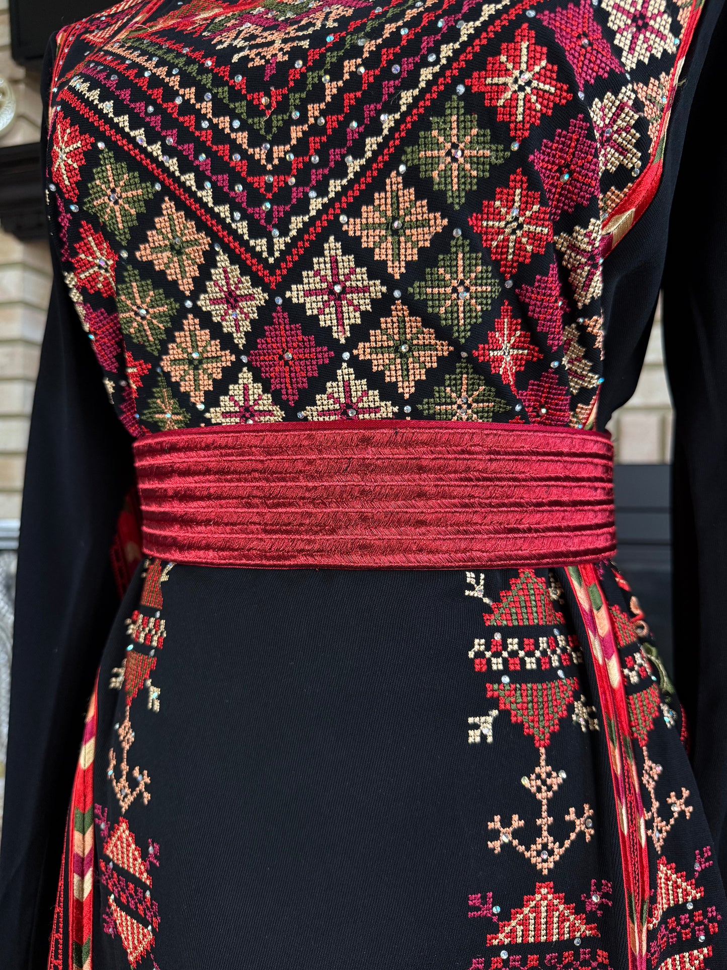 Embroidered Kasab Belt