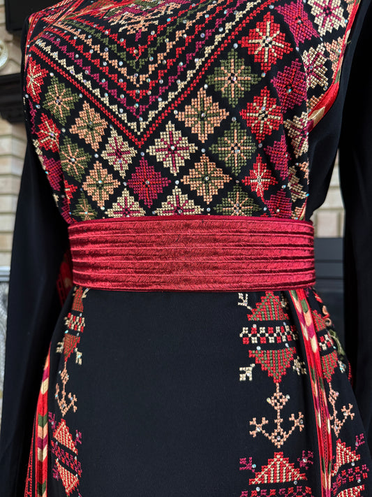 Embroidered Kasab Belt