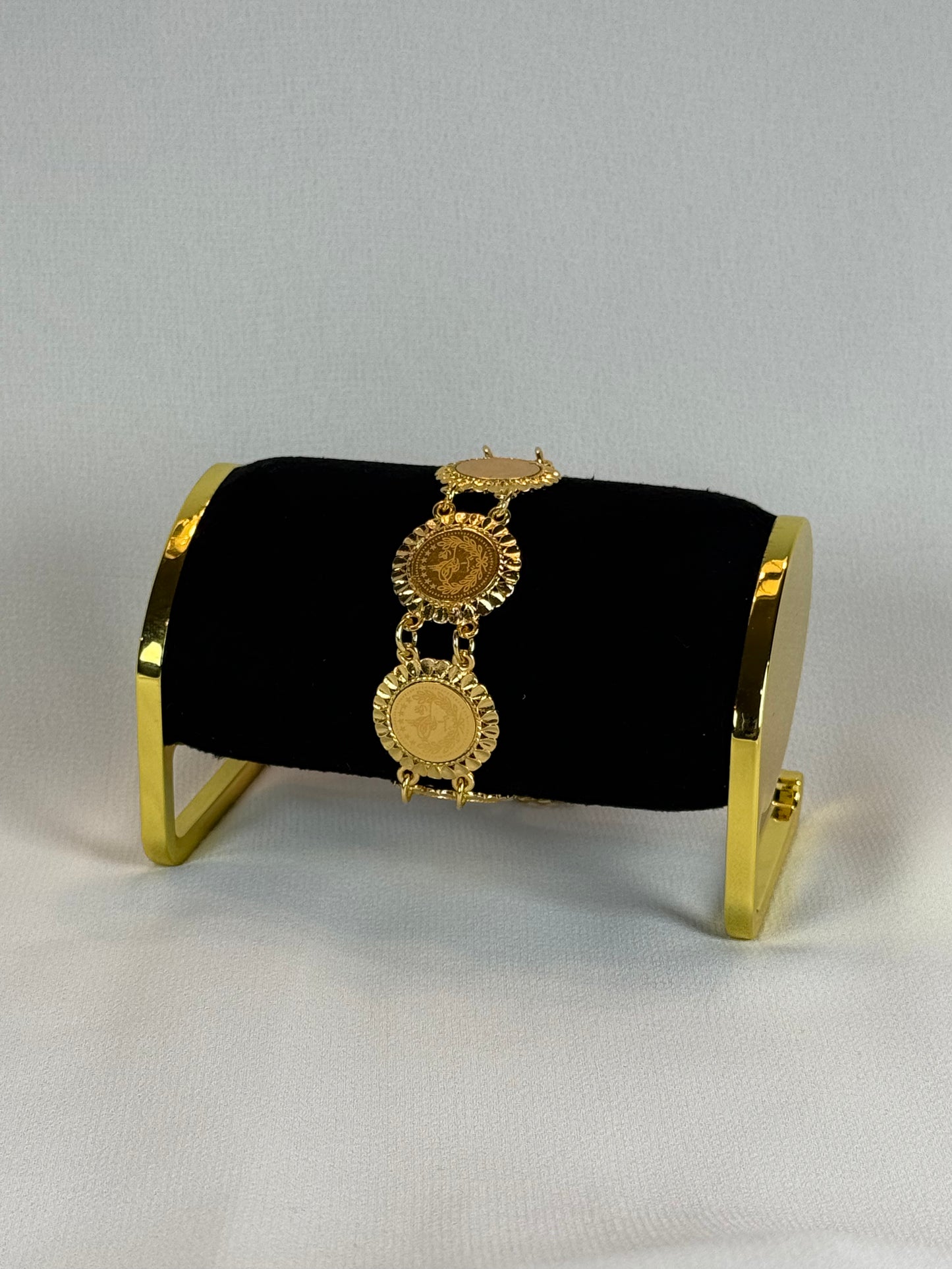 Golden Coin "Lira" Bracelet