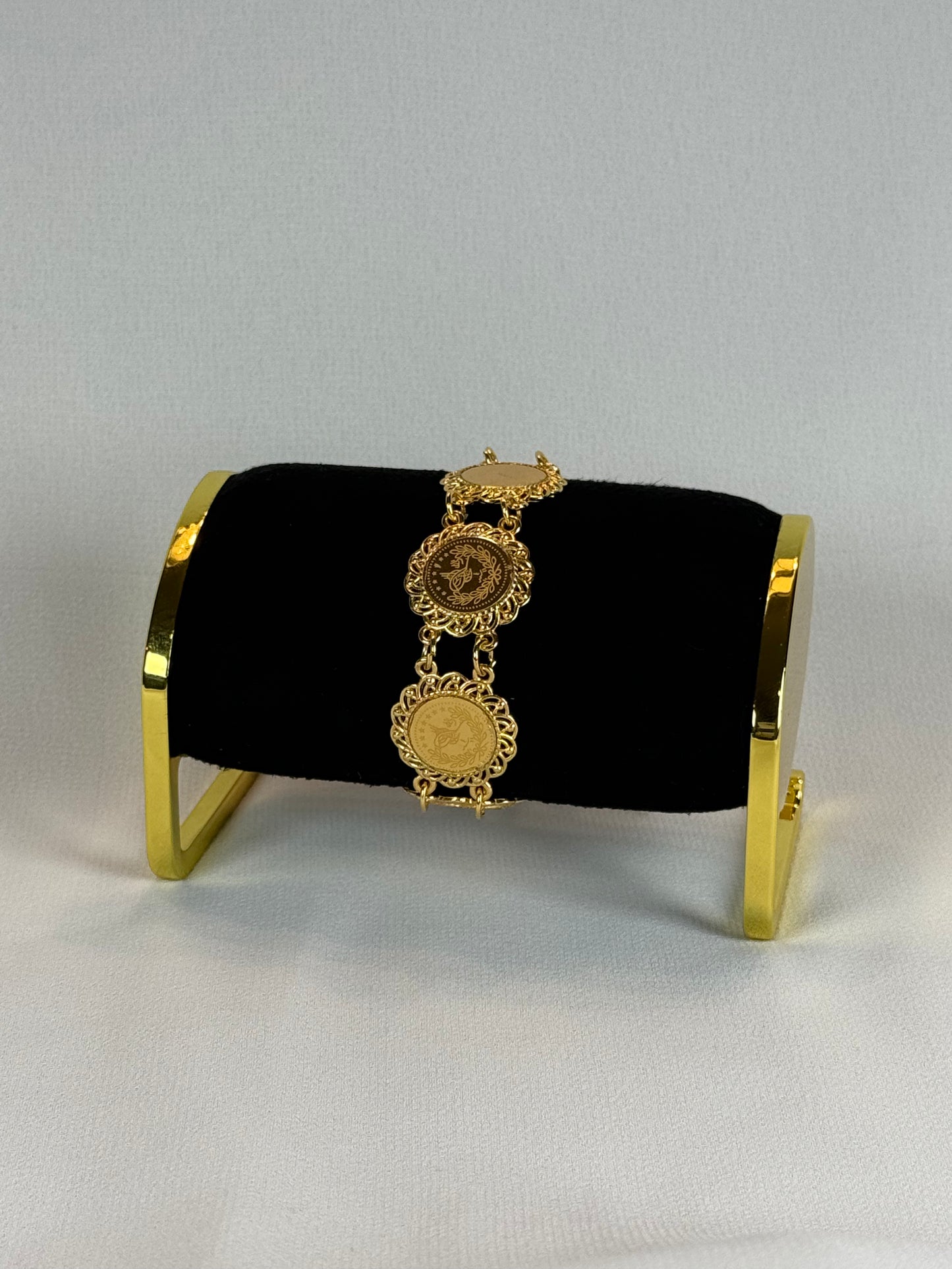 Golden Coin "Lira" Bracelet