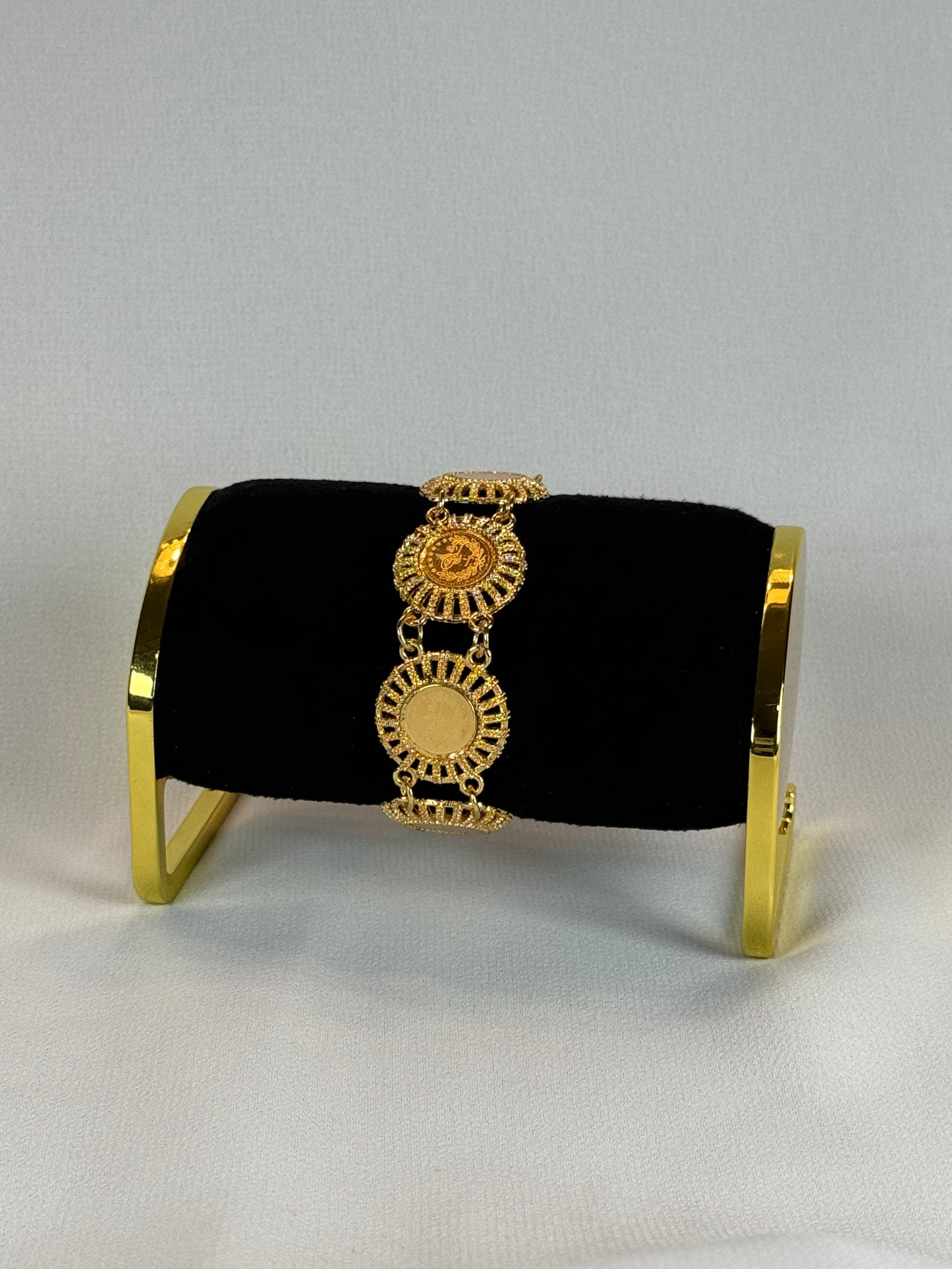 Golden Coin "Lira" Bracelet
