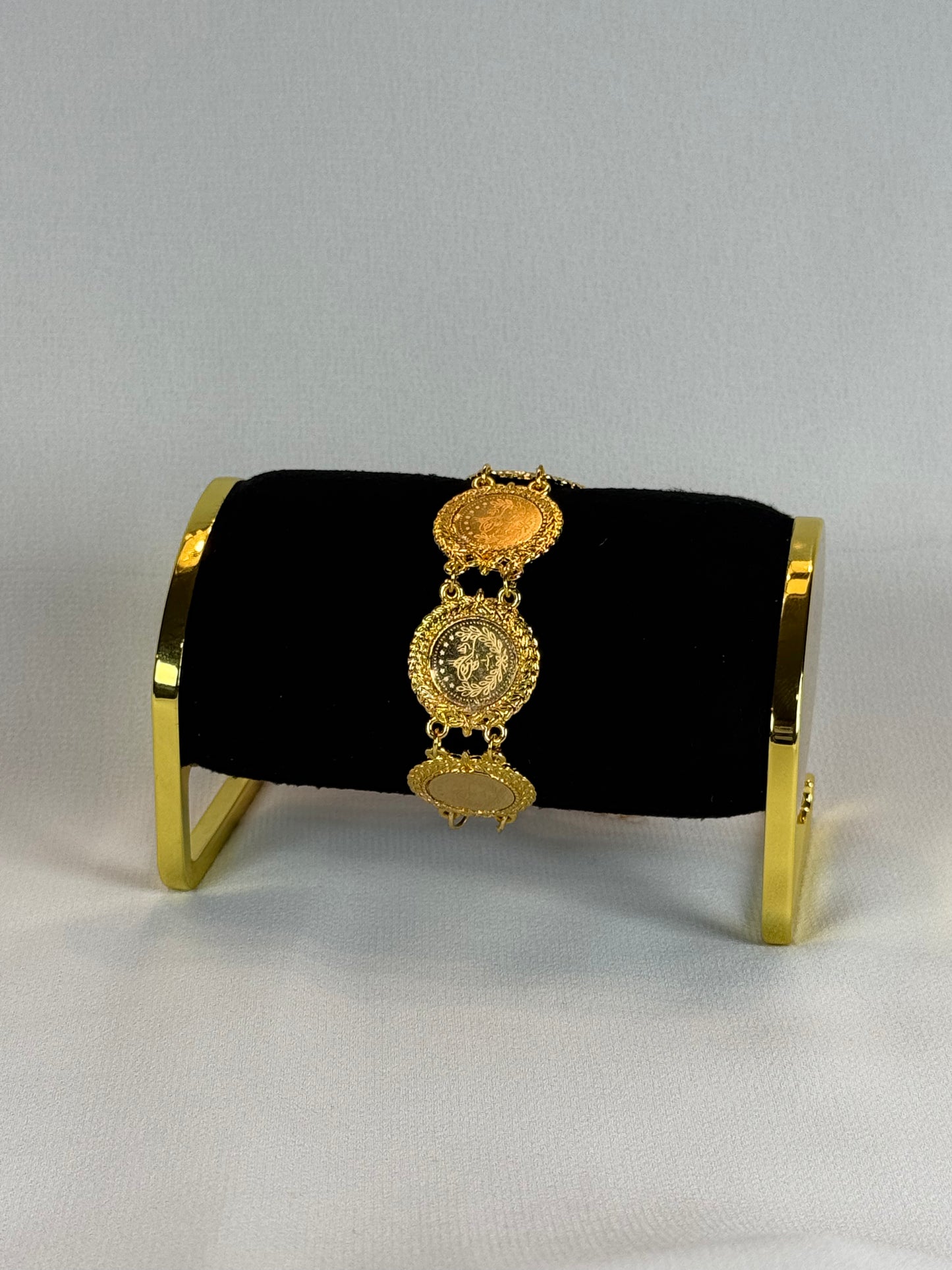 Golden Coin "Lira" Bracelet