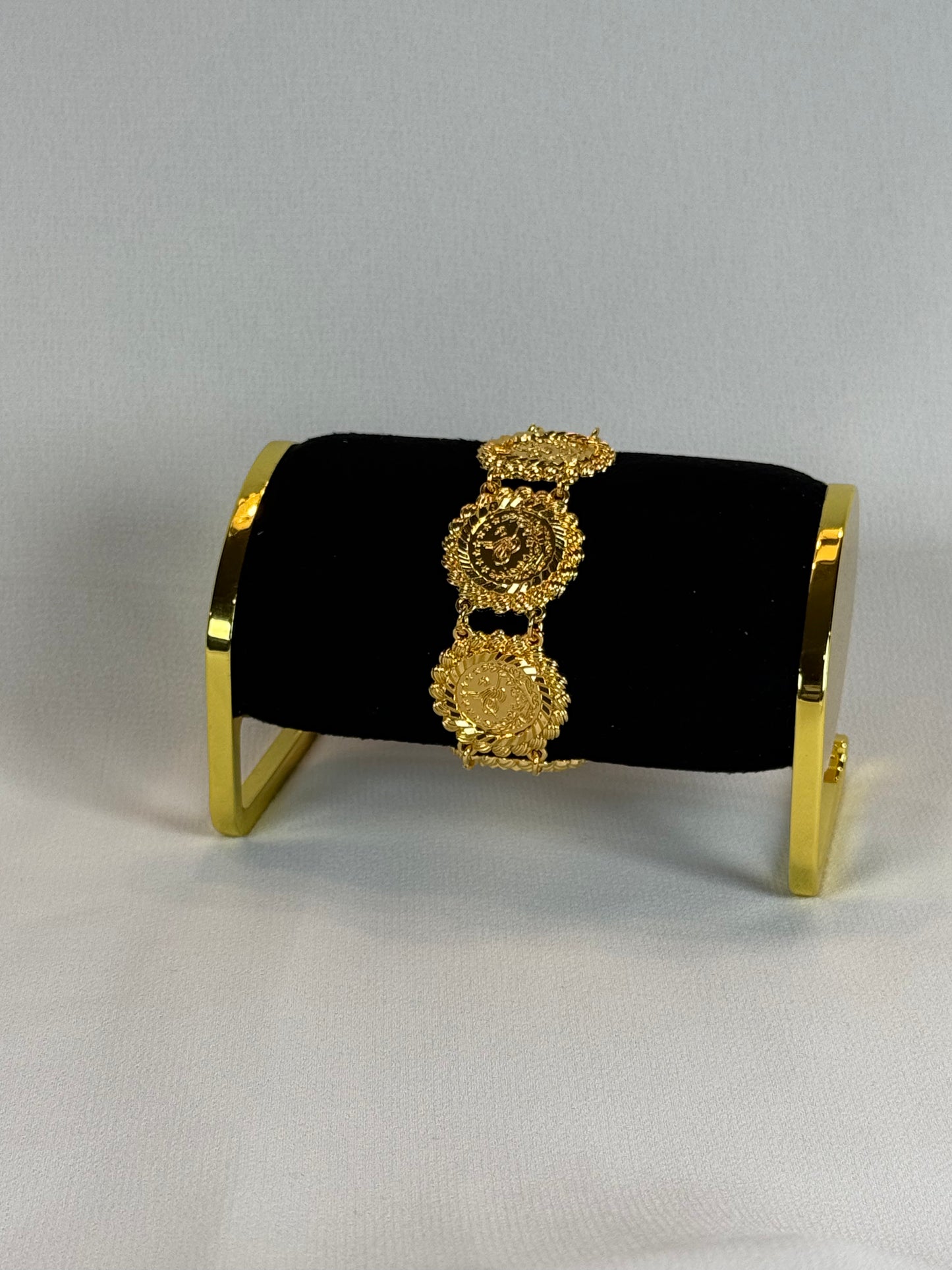 Golden Coin "Lira" Bracelet