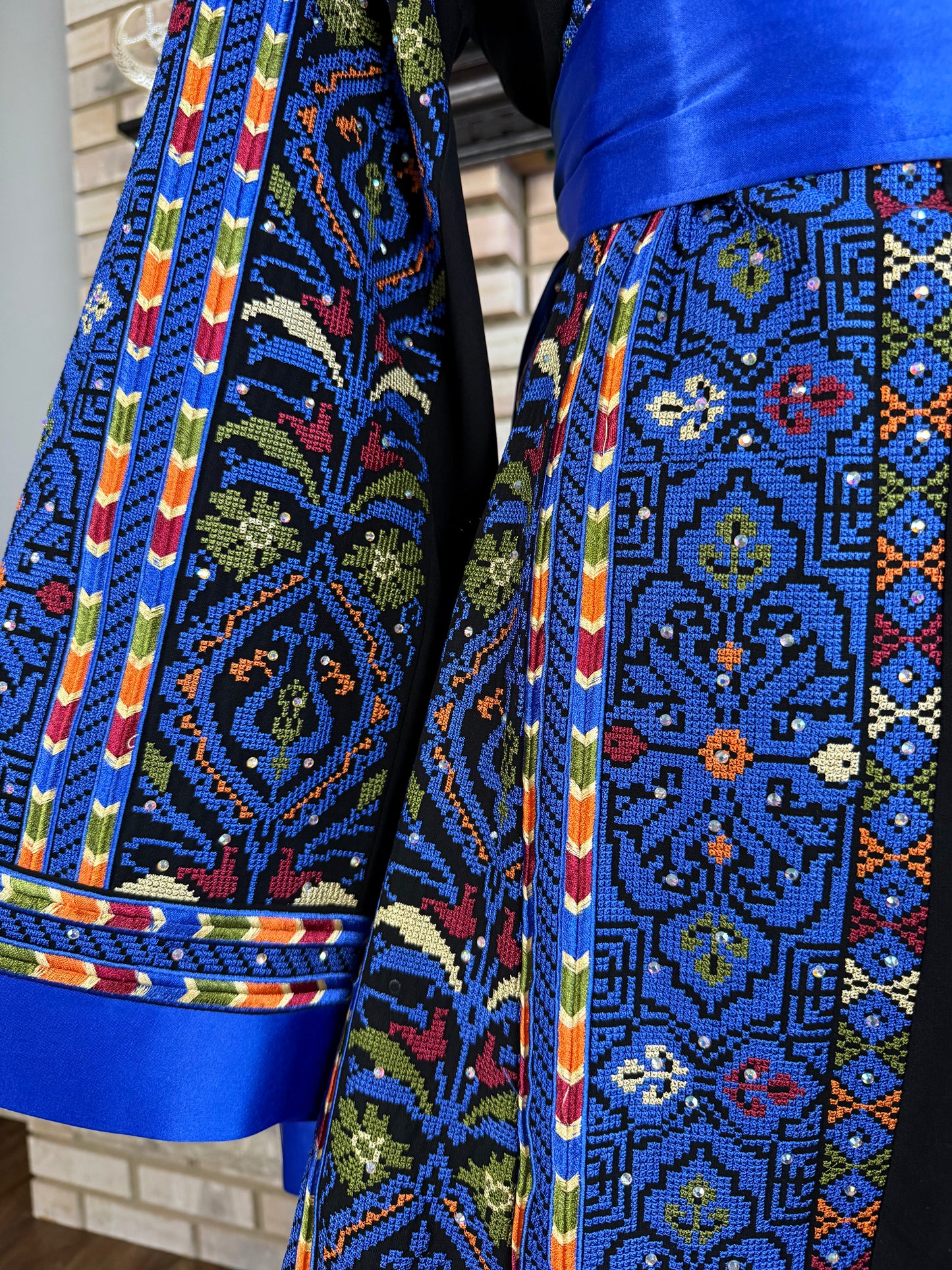 Black/Blue Beit Lahia Thobe