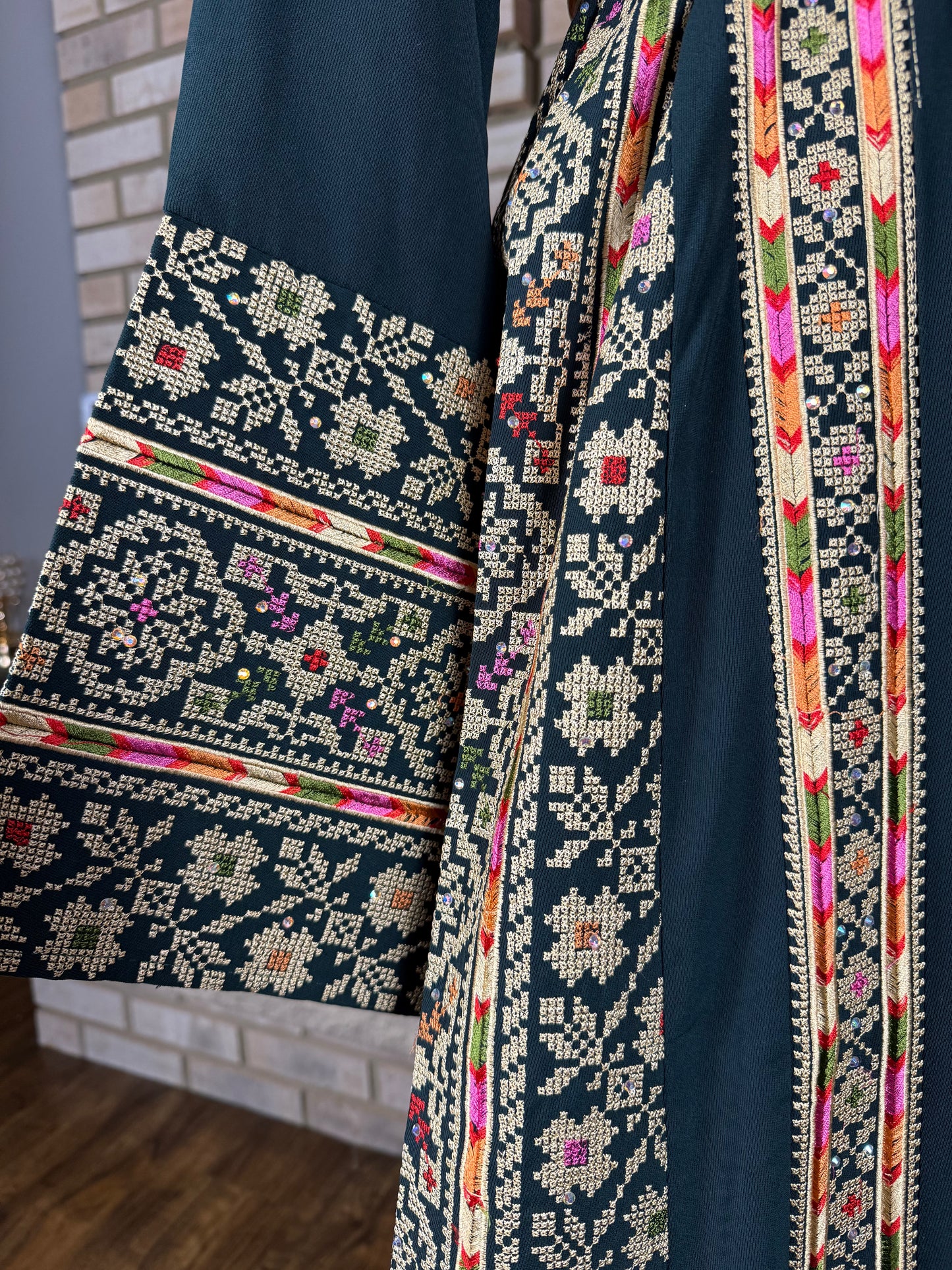 Olive Green Silwad Thobe