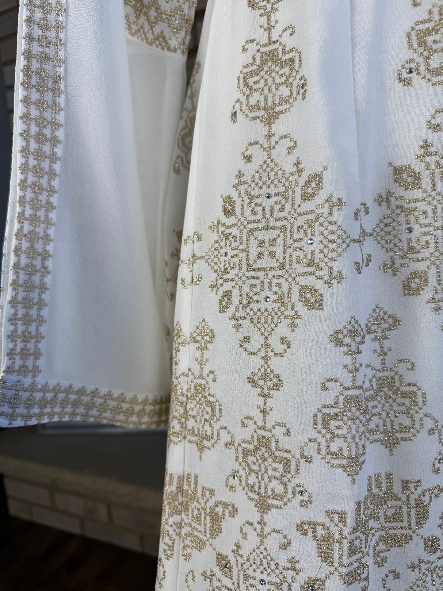 White/Gold Qaftan